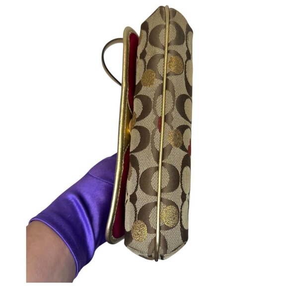 Coach Secret Admirer Large Flap Wristlet - Picture 5 of 7